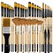 32 Pieces Paint Brush Set, Artist Series, Nylon Bristles with Round, Filbert, Flat, Fan, Angle, Fine Detail Brush, Suitable for Artists and Beginners for Acrylic Painting, Oil, Watercolor